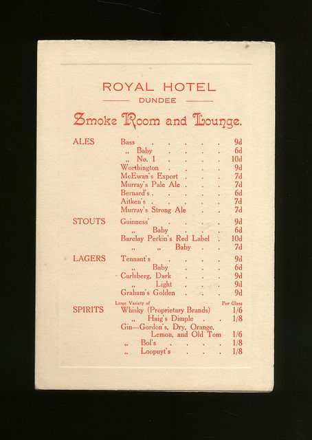 Royal Hotel - Drinks Menu | Here's a 1950s drinks menu for t… | Flickr Hotel Compendium Design, Vintage Menu Design Ideas, 1920s Menu Design, 1950s Wedding Ideas, Disco Menu Design, Beautiful Menu Design, Old Menu Design, Classy Menu Design, Art Deco Menu Design