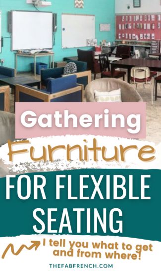 Looking to add flexible seating into your middle-school classroom? I got you covered! Learn what to buy, where to buy it, and how to set up guidelines in your classroom with your middle-schoolers. Middle School Classroom Setup Desks, Classroom Seating Arrangements Desks Middle School, High School Resource Room Set Up, Middle School Resource Room Set Up, Alternative Seating Classroom Highschool, Classroom Decor Ideas Highschool, Classroom Layout Middle School, Flexible Seating Classroom Middle School, Flexible Seating Middle School