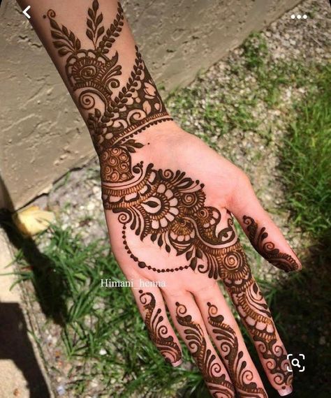 Henna Flower Designs, Latest Arabic Mehndi Designs, Palm Mehndi Design, Arabic Henna Designs, Mehndi Designs 2018, Henna Art Designs, Beginner Henna Designs, Mehndi Designs For Kids, Pretty Henna Designs