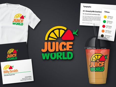 Brand Identity Package, Identity Package, Design Challenge, Design Challenges, Art Logo, Coffee Drinks, Design Logo, Brand Identity, Juice