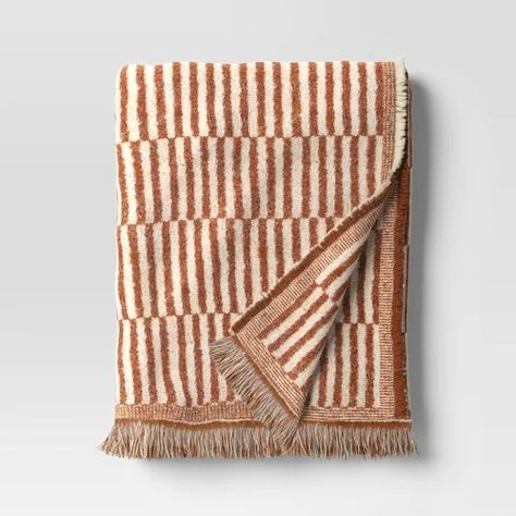 Mcgee Throw : Target Threshold Bedding, Target Fall, Fringe Throw Blanket, Chunky Knit Throw Blanket, Striped Throw Blanket, Plaid Throw Blanket, Chunky Knit Throw, 2024 Color, Plaid Throw