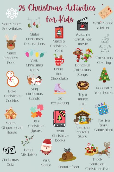 Fun and Easy Christmas Activities to Do With Kids - FUN TOYS FOR KIDS Christmas craft ideas #christmascraftideas Christmas craft idea #christmascraftidea #christmas #craft #idea merry christmas #merrychristmas 8.68 Make Christmas Special For Kids, Cheap Christmas Activities For Kids, Ways To Make Christmas Magical For Kids, Christmas Children Activities, Santa Magic Ideas, How To Make Christmas Magical For Kids, Christmas Challenges For Kids, Kids Holiday Activities, Christmas Fun Activities For Kids