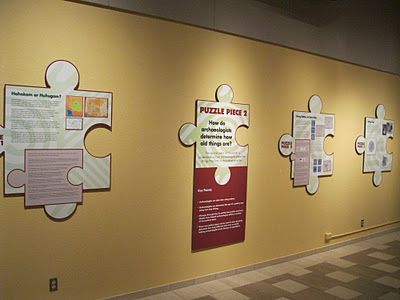 Four Corners Hikes-Dolores River Valley Colorado: Hohokam Puzzle Exhibit at the Anasazi Heritage Center Heritage Center, River Valley, Exhibition Space, Four Corners, In The Winter, Winter Season, Colorado, Hiking, Art Design