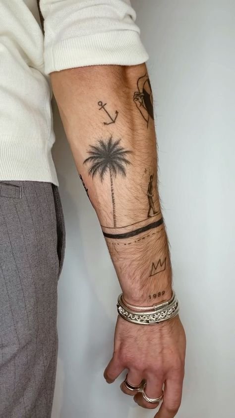 Best Man Tattoo, Tattoo Styles Men, Tattoo Inspiration Men Forearm, Dope Tattoos For Men, Men’s Forearm Tattoos, Tattoo Arm Mens, Mens Small Tattoos, Men’s Tattoos, Forarm Tattoos Mens