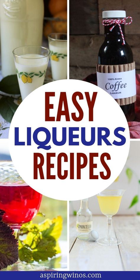 Homemade Liqueurs You Can Make as Gifts | Homemade Liqueurs |  Make Moonshine | How to Make Your Own Liqour| How to Make Your Own Booze | #gifts #alcohol #homemade #booze via @aspiringwinos Homemade Holiday Liquor, Homemade Liquors Liqueurs, Homemade Bottled Gifts, Diy Christmas Liquor Gifts, Diy Alcoholic Christmas Gifts, Diy Boozy Christmas Gifts, Home Made Alcohol Gifts, How To Make Your Own Alcohol, Diy Liquor Gifts