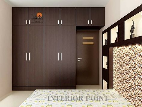 Kabat Design, Wall Wardrobe Design, Modern Cupboard Design, Wardrobe Door Designs, Bedroom Cupboard Designs, Bedroom Door Design, Tv Room Design, Wardrobe Interior Design, Bedroom Closet Design