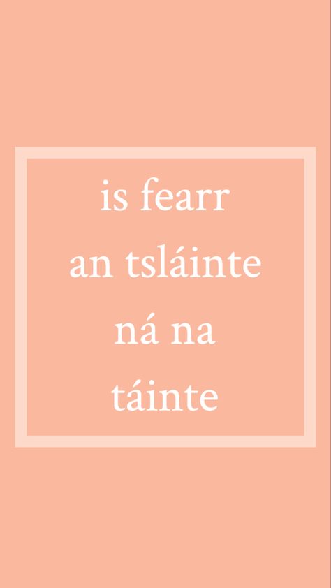 Gaeilge Tattoo, Gaeilge Aesthetic, Gaeilge Quotes, Aesthetic Screensaver, Scots Gaelic, Lock Screen Home Screen, Irish Sayings, Irish Things, Irish Cooking