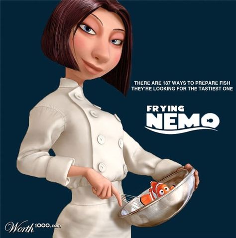 PIXAR fun Nemo Memes, Burlesque Movie, Hollywood Poster, Food Film, Right In The Childhood, Disney Pixar Movies, Pixar Movies, Very Funny Pictures, Funny Movies