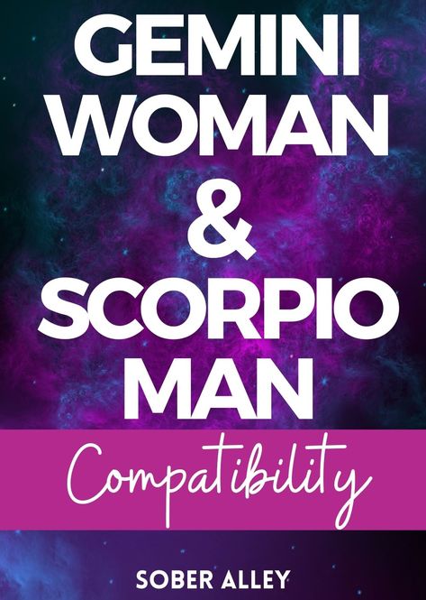 Are Gemini Woman And Scorpio Man Compatible in Love?  Gemini woman and Scorpio man compatibility in love can be quite a challenge due to their different personalities and approaches to life. Gemini women are often seen as outgoing, social butterflies who love being around people and embrace new experiences. They tend to have an appreciation for the finer things in life, and they also enjoy exploring ideas that aren't always concrete. Scorpio Scorpio And Gemini Tattoo Together, Gemini Woman And Scorpio Man, Scorpio Gemini Compatibility, Scorpio Man Gemini Woman, Scorpio And Gemini Relationship, Gemini And Scorpio Compatibility, Scorpio Love Match, Scorpio And Gemini, Scorpio Dates