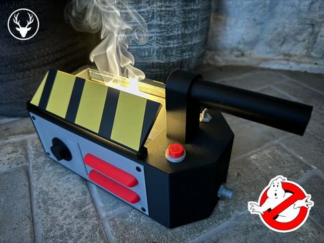 Ghostbusters Ghost Trap by Stag 3D - MakerWorld Ghostbusters Trap, Ghostbusters Ghost Trap, Ghostbusters Ghost, 80s Nostalgia, Opening Doors, Movie Props, Ghostbusters, The Doors, Life Size