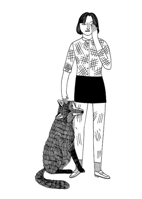 Amélie Fontaine · Miss Moss Henn Kim, Meow Art, Funny Illustrations, Miss Moss, Funny Illustration, Buy Prints, Affordable Art, Amelie, Contemporary Artists