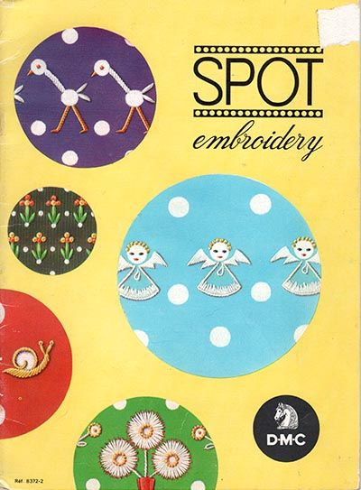 Appliqué Ideas, Pretty Embroidery, Needle Crafts, Knitting Blogs, Stitch Book, Dot Fabric, Polka Dot Fabric, Project Inspiration, Dotted Fabric