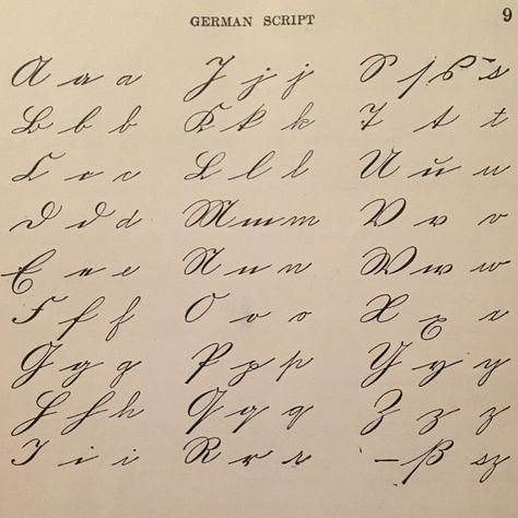 Kurrent was a script that normally was written with flexible pointed steel nibs in Germany from 1856 until about 1924. In between Fraktur and Sütterlin script, it was the standard way of writing in Germany for a very short time. In fact, many of the letters written by Emma Krafft herself were in this style. I was very happy to design two monograms for a German couple in this script style on our classic his and hers Victorian Signet ring. ⋆⁺₊⋆ ☀︎ ⋆⁺₊⋆ Kurrent, 1856’dan yaklaşık 1924’e kadar... German Couple, Heirlooms Jewelry, A Script, Letter Writing, Digital Diary, Signet Ring, Written By, Vintage Inspired, Calligraphy