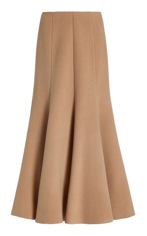 Amy Cashmere Midi Skirt by GABRIELA HEARST for Preorder on Moda Operandi Resort 2023, Herringbone Stitch, Gabriela Hearst, Fantasy Gowns, 2023 Collection, Style Skirt, Women Artisans, Double Face, Style Profile