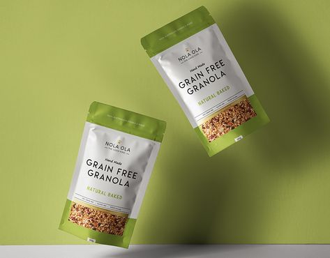 Food Pouch Design, Sugar Packaging, Spices Packaging, Pouch Design, Food Photoshoot, Grain Free Granola, Food Pouch, Pouch Packaging, Graphic Design Packaging