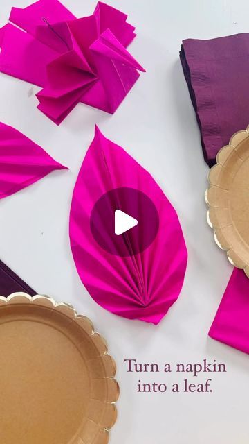 Tropical Napkin Folding, Dining Napkin Ideas, How To Fold Napkins Fancy Thanksgiving, Spring Napkin Folds, Square Paper Napkin Folding Ideas, Ways To Fold Napkins For Thanksgiving, Simple Napkin Fold, Easy Paper Napkin Folding Ideas, Linen Napkin Folding Tutorials