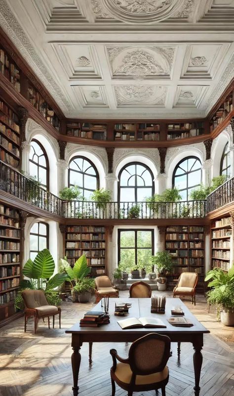 Hacienda Library, Spanish Style Library, Hacienda Style Apartment, Spanish Library, Old Spanish Style Homes, Santa Monica Apartment, Mediterranean Style Home, Spanish Style Homes, Hacienda Style