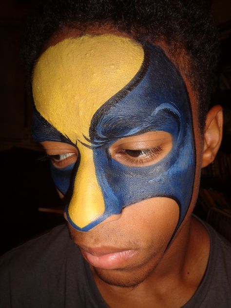 Wolverine Wolverine Makeup, Face Painting, Halloween Costume, Face Paint, Carnival Face Paint, Eyebrows, Henna, Halloween Costumes, Paint