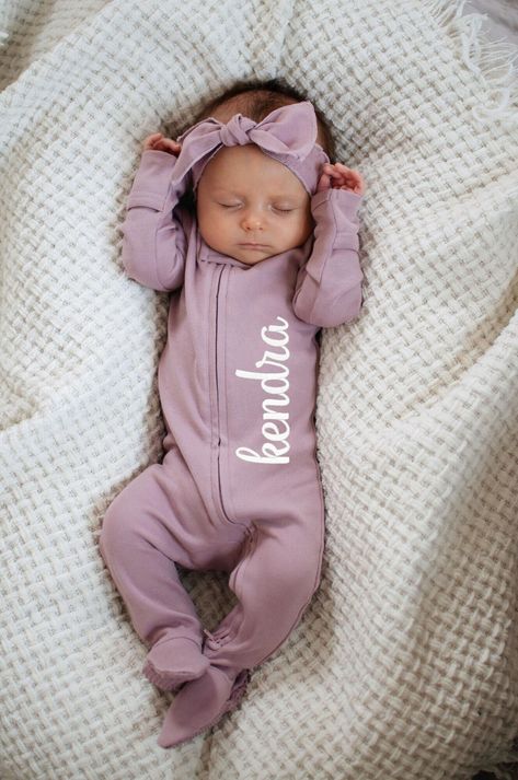 Baby Sleeper, Newborn Photo Outfits, Baby Shower Gift Basket, Baby Sleepers, Lovey Blanket, Take Home Outfit, Footie Pajama, Organic Baby Clothes, Organic Cotton Baby