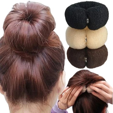 Just found this amazing item on AliExpress. Check it out! US $0.81 | Magic Roll Foam Sponge Easy Big Ring Women Fashion Hair Bun Maker Donut Hair Styling Tools Hairstyle Hair Accessories for Girls Hair Twist Bun, Donut Bun Hairstyles, Hair Sponge, Donut Hair, Hair Braiding Tool, Heatless Hair Curlers, Hair Bun Maker, No Heat Hairstyles, Bun Maker