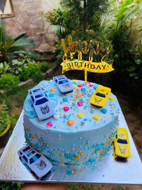 Boy Birthday Cake Simple, Happy Birthday Cake Boy, Unique Birthday Cakes For Kids Boys, Vehicle Cakes For Boys, Cake Designs For Kids Boys, Car Cakes For Boys Birthday For Kids, Bday Cake For Boys Kids, 5th Birthday Cake Boys, Car Cake Design For Boys