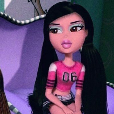 A Cartoon, Black Hair, Jade, Hair, Black