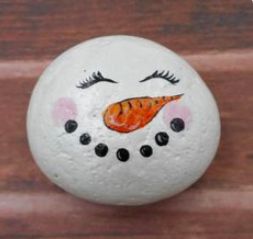 ROCK ARTISTRY Stone Home Decor, Fun Holiday Crafts, Funny Vine, Home Decor Winter, Stone Decoration, Art Pierre, Club Fashion, Christmas Rock, Painted Rocks Diy