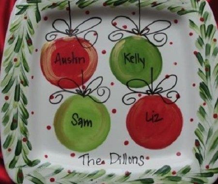 The Best Ideas For Clay Plate That You Can Use In 2021 Ideas For Clay, Christmas Platter, Sharpie Crafts, Paint Your Own Pottery, Christmas Plates, Pottery Painting, Homemade Christmas, Cute Crafts, Christmas Projects