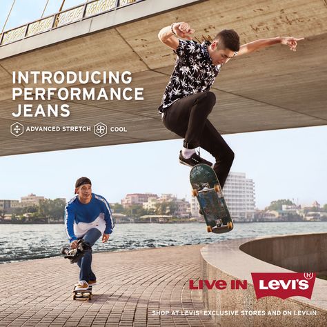 Levi's India - Performance Jeans AD Campaign on Behance Levis Campaign, Levis Shop, Advertising Fashion, Ad Campaign, Marketing Campaigns, Levis Jeans, Adobe Photoshop, Clothing Brand, Canon