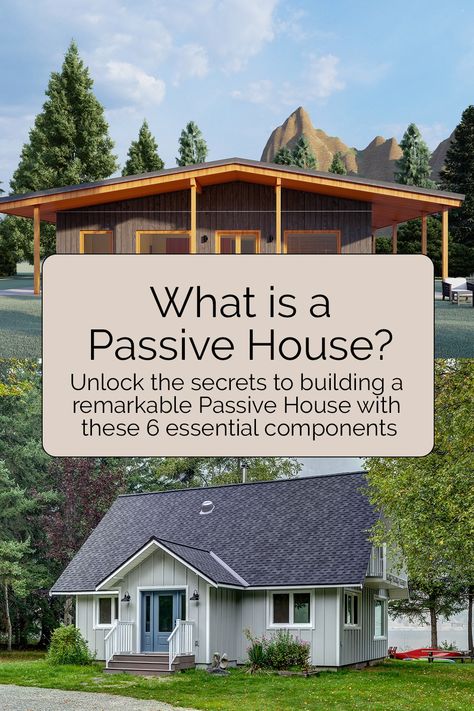 Passive Housing Design, Ergonomic House Design, Low Maintenance House Design, Passive Home Plans, Passive Home Design, In Ground House, Passive House Floor Plans, Ecofriendly Houses, Solar House Design