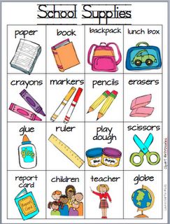 Great tool for Back to School writing. You can download and print it for free. Teacher Images, School Supplies Highschool, School Supplies For Teachers, Kindergarten Classroom Decor, College School Supplies, School Supplies Organization, Classroom Freebies, School Supplies List, Kindergarten Writing