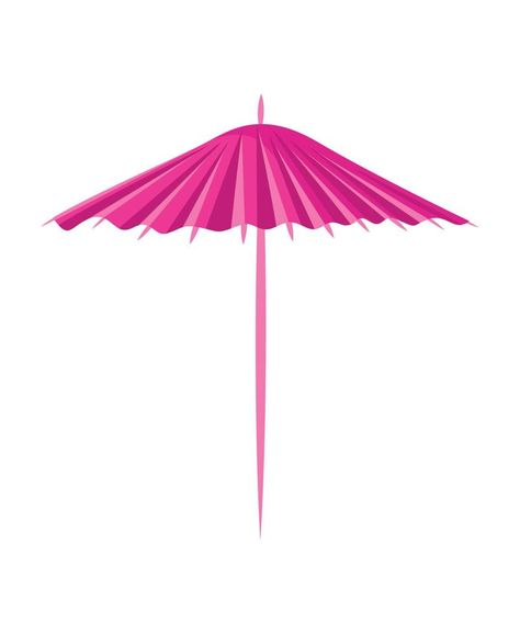 Vector illustrator of Cocktail umbrella Cocktail Umbrella, Umbrella Illustration, Cocktail Umbrellas, Vector Doodle, Umbrella, Vector Free, Illustrator, Clip Art