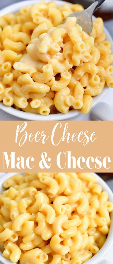 Beer Mac And Cheese, Beer Cheese Recipe, Cheese Mac And Cheese, Beer Cheese Sauce, Mac And Cheese Sauce, Beer Sauce, Easy Pasta Recipe, Mac And Cheese Recipes, Cheesy Mac And Cheese