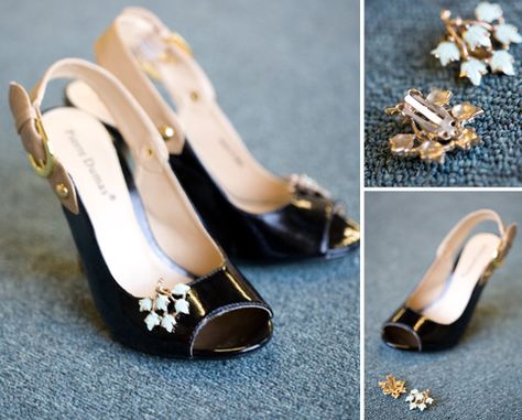 embellish shoes with old jewelry Old Jewelry Crafts, Vintage Jewelry Repurposed, Popular Diy, Vintage Clip Earrings, Vintage Jewelry Crafts, Embellished Shoes, Lose Yourself, Repurposed Jewelry, Rustic Jewelry