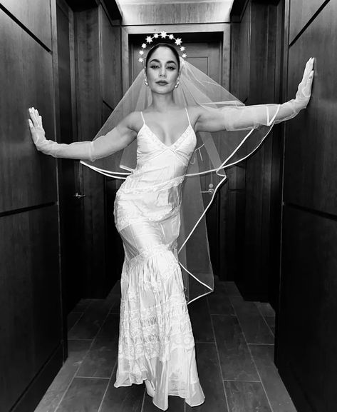 Vanessa Hudgens Dressed Up as a Corpse Bride for Her Bachelorette Party Vanessa Hudgens Wedding, Celebrity Bride, December 2023, Vanessa Hudgens, New Photo, Bachelorette Party, To Look, Social Media