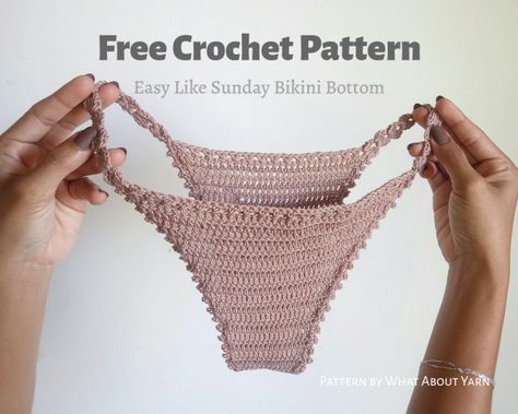 Crochet Lingerie, Crochet Bottoms, Crochet Bra, Crochet Crop Top Pattern, Mode Crochet, Crochet Swimwear, Crochet Fashion Patterns, Crochet Clothes Patterns, Crochet Top Pattern