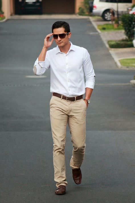 Gents Style Academy work attire casual business man men's fashion #fancyhansy Mens Casual Work Clothes, Men Work Outfits, Mens Work Outfits, Casual Work Attire, Mens Business Casual Outfits, Fashionable Tops, Mens Fashion Work, Mens Fashion Business Casual, Business Casual Shoes