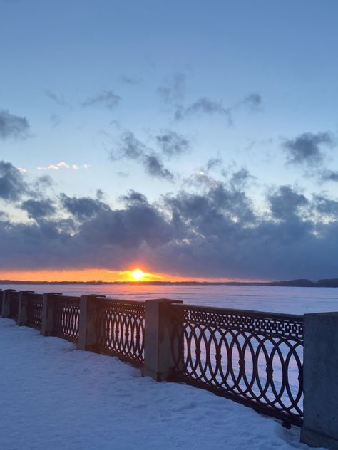 ❄️❄️ Russia Snow Aesthetic, Winter Sunset Aesthetic, Russia Winter, Winter Sunset, Sunset Aesthetic, My Town, Samara, My Pictures, Russia