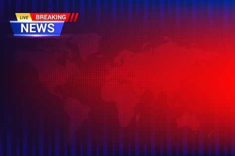 Free vector gradient breaking news backg... | Free Vector #Freepik #freevector #background #television #gradient #wallpaper Breaking News Background, News Wallpaper, News Background, Gradient Wallpaper, Vector Gradient, New Backgrounds, Wallpaper Backgrounds, Graphic Resources, Banners