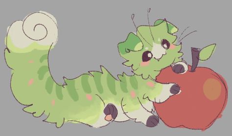 Silly Creature Art, Manokit Fursona Art, Dinosaur Cat Drawing, Snail Oc Art, Plush Character Design, Duck Fursona, Fursona Species Ideas, Kidcore Fursona, Green Fursona