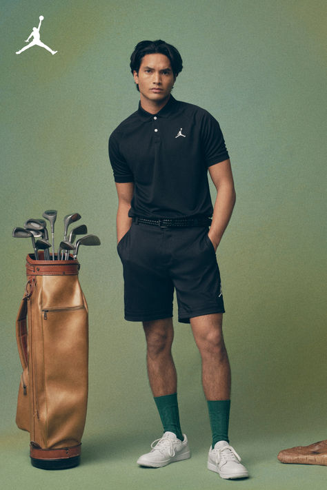 Tee up legendary style with Jordan pieces that help drive your game. Golf Style Men, Outfits For Big Men, Sporty Outfits Men, Mens Inspo, Jordan Golf, Bohemian Style Men, Masc Fashion, Golf Style, Preppy Mens Fashion