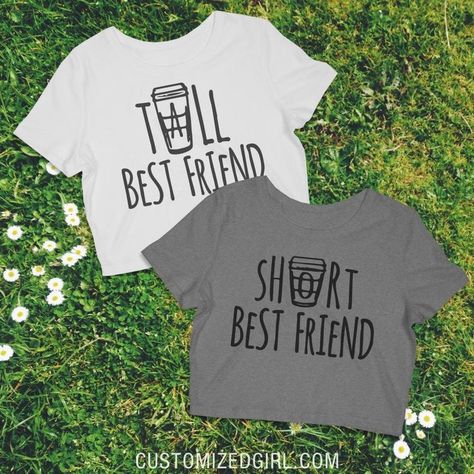 Best Friend T Shirts, Bff Shirts, Bestie Outfits, Diy Tumblr, Best Friend Outfits, Bff Outfits, Best Friend Shirts, Bff Goals, Friends Tshirt