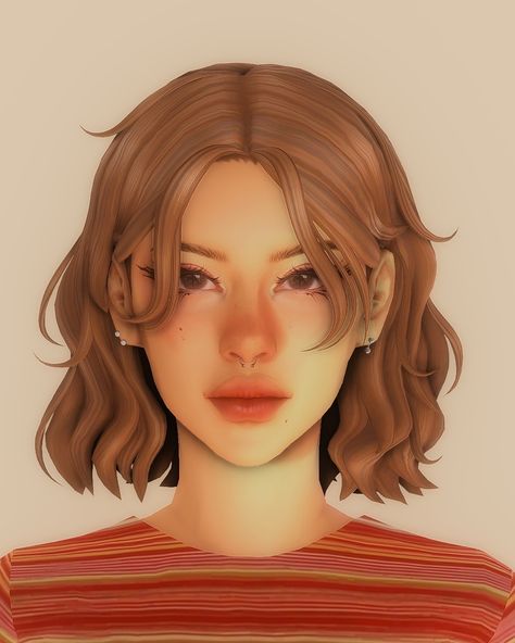 Sims Cc Wolfcut Hair, Shoulder Length Hair Sims 4 Cc, Sims 4 Mods Short Hair, Short Wavy Hair Sims 4 Cc, Sims 4 Cc Wavy Hair With Bangs, Sims4 Short Hair Cc, Sims Wolfcut Cc, Sims 4 Short Wavy Hair, Sims 4 Cc Straight Hair With Bangs