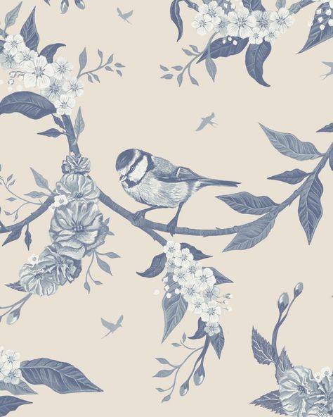 ✨Swipe to see more of our beautiful new Blue Birds + Blooms wallpaper in ‘Powder Blue’ ✨ This delicate blue and light stone colourway brings charm and elegance to your walls. Its timeless design seamlessly complements a variety of decor styles, making it the perfect choice for adding a touch of sophistication to any room in your home. Samples are available to pre-order online now at the Fable + Flair London website! 👉🏼 www.fableandflairlondon.com #fableandflair #wallpaperideas #wallpap... Blue Bird Wallpaper, Light Blue Walls, Powder Room Wallpaper, English Interior, Bird Wallpaper, Luxury Wallpaper, Wallpaper Pictures, Inspirational Wallpapers, Wallpaper Bedroom