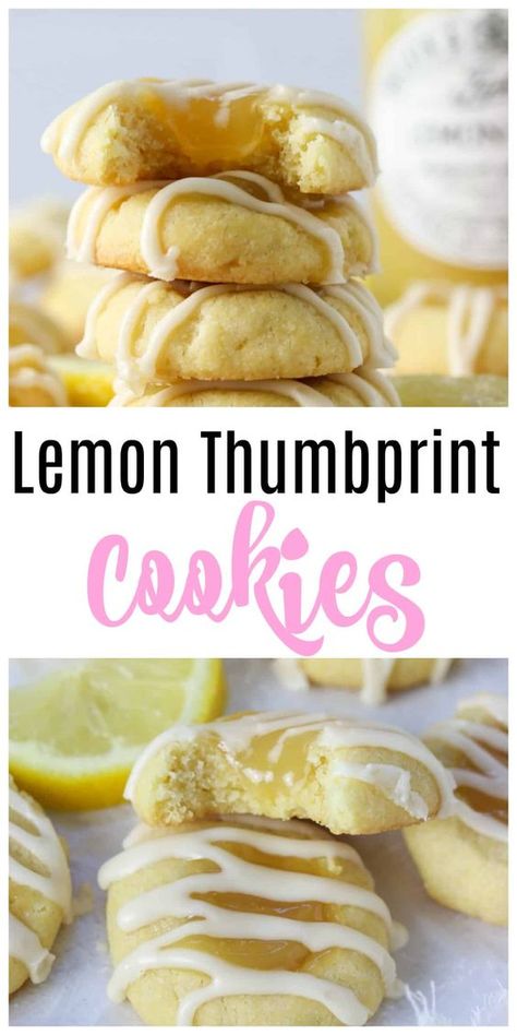 Lemon Cheesecake Thumbprint Cookies, Lemon Curd Thumbprint Cookies Recipe, Lemon Thumb Print Cookies, Samoa Thumbprint Cookies, Lemon Thumbprint Cookies Recipe, Jelly Cookies Thumbprint, Fall Thumbprint Cookies, Lemon Curd Thumbprint Cookies, Lemon Filled Cookies