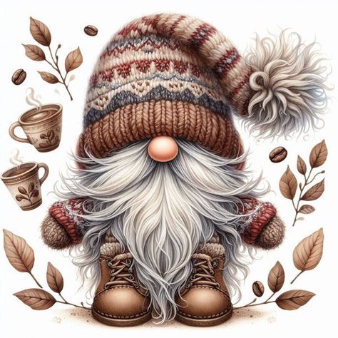 Free Printable Clipart | Facebook Gnome Pictures, Gnome Clipart, Christmas Gnome, Clipart Images, Business Ideas, Colored Pencils, Free Printable, Free Printables, Decoupage