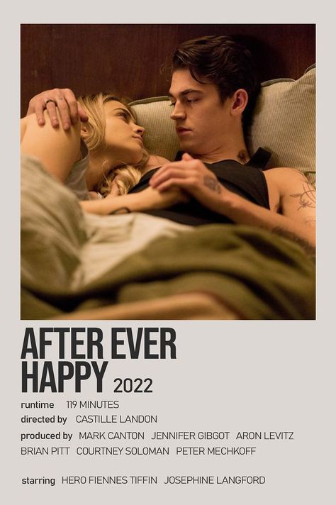 After Ever Happy Movie Poster, It Only Happens In The Movies, After Ever Happy Movie, After Everything Movie, Louise Lombard, After Ever Happy, Chance Perdomo, Hero Fiennes-tiffin And Josephine, Happy Movie