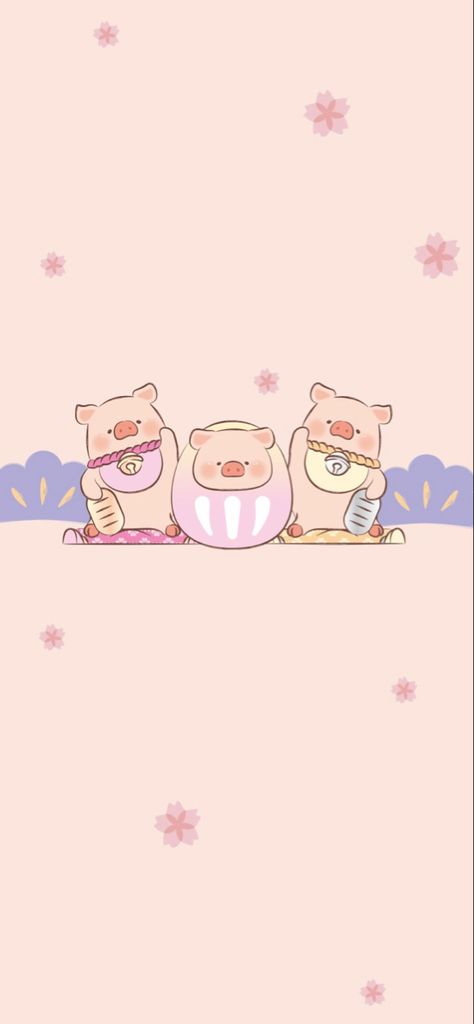 Piggy Wallpaper, Lulu The Piggy, Lulu Pig, Pig Zodiac, Sticker Board, Pig Wallpaper, Pig Character, Cute Piglets, Pig Art