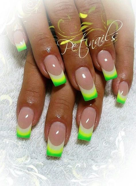 Unghie Sfumate, Pretty Nail Art Designs, Her Nails, Short Acrylic Nails Designs, Neon Nails, Nail Polish Designs, Fancy Nails, Pretty Acrylic Nails, Dope Nails