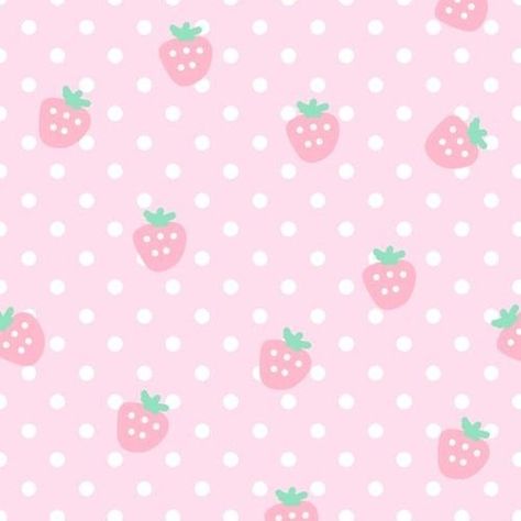 Pink Wallpaper, Pink Background, Strawberries, We Heart It, Lost, Pink, White